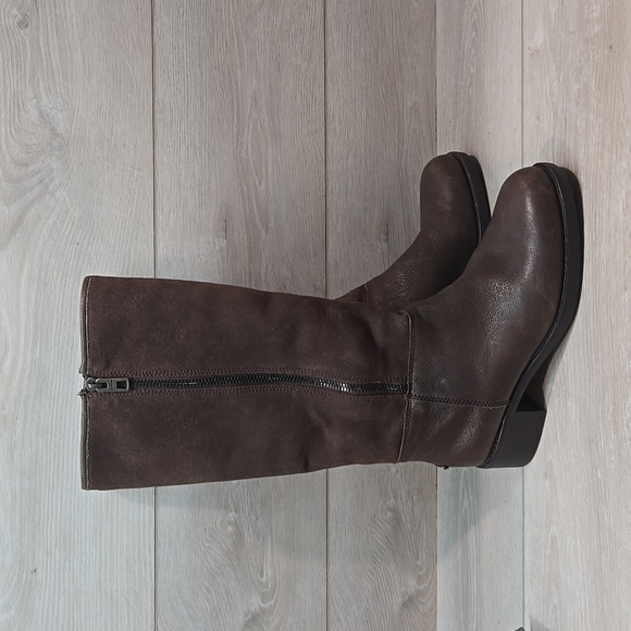 Coach Womens Bailey Safari A7937 Leather Tall Riding Boots shoes sz 9B - Picture 1 of 13
